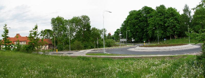Aweyden - neuer Kreisverkehr